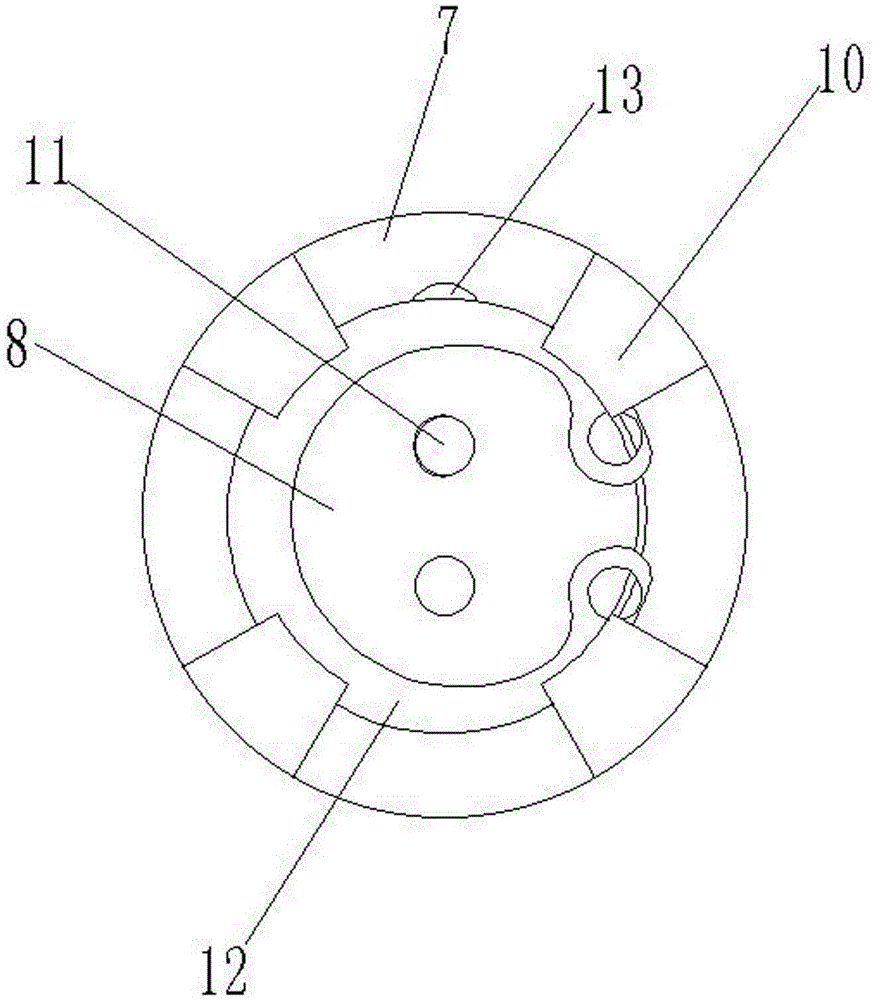 Connection assembly for connecting lead with printed board and fixing sleeve of connection assembly