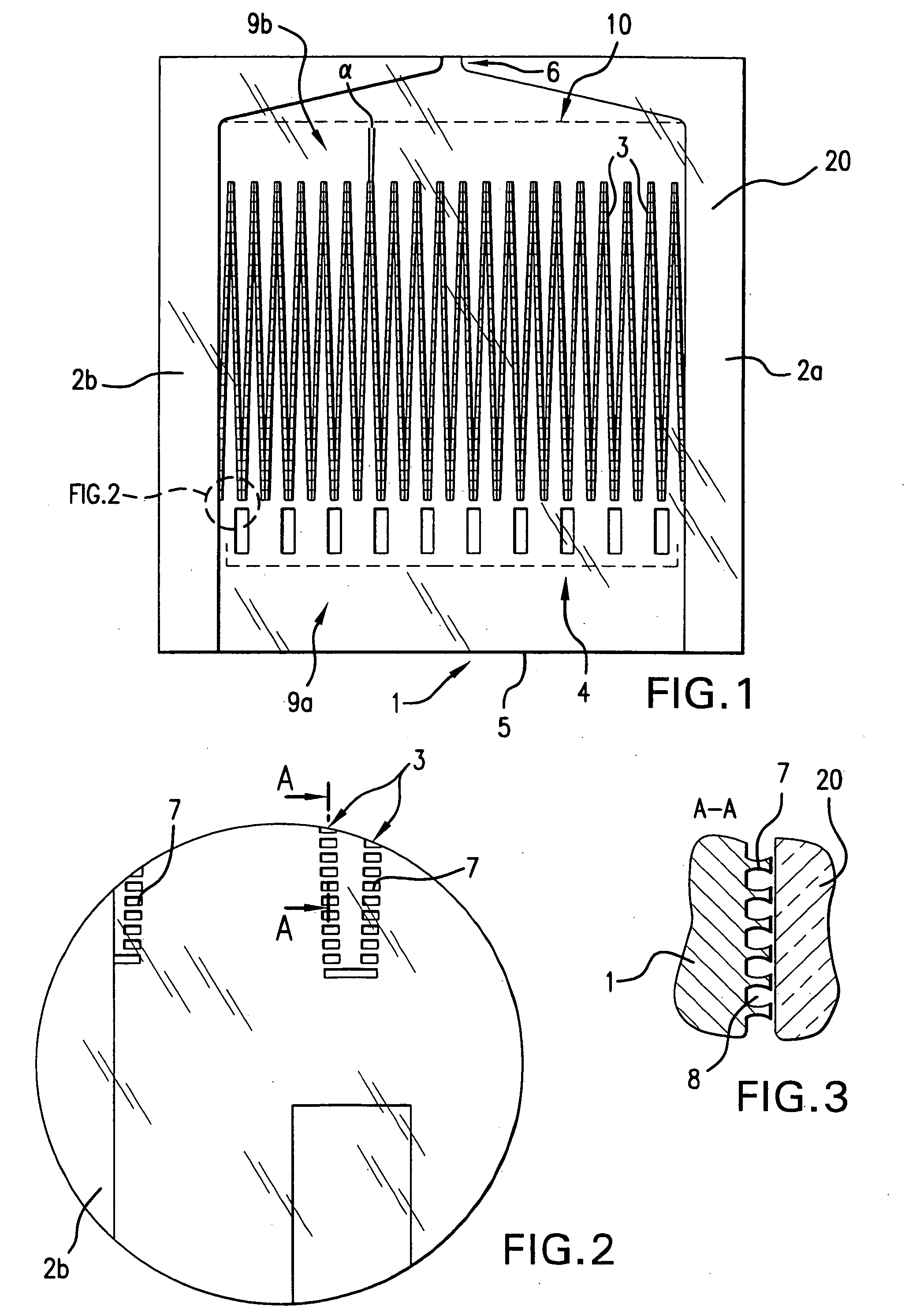 Microstructured filter