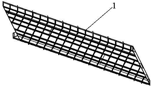 Inclined nuclear power plant transportation channel system and its construction method