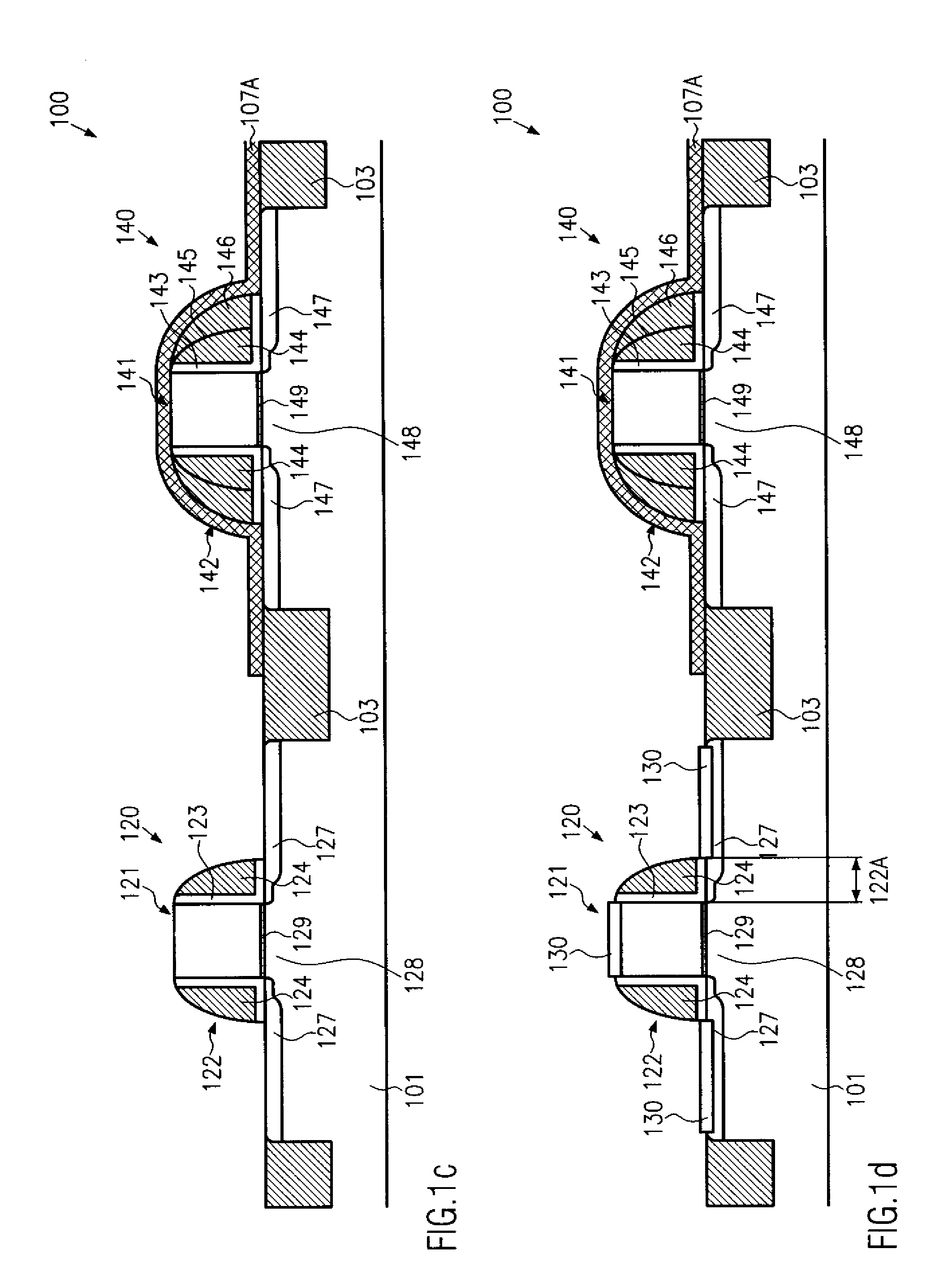 Technique for forming contact insulation layers and silicide regions with different characteristics