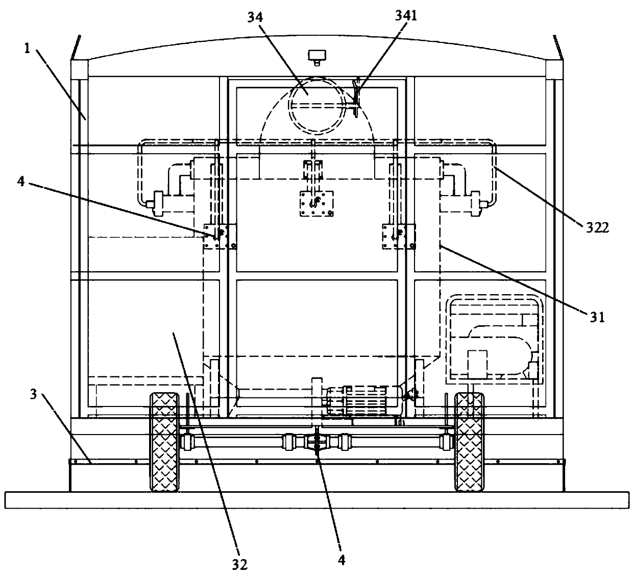 Multifunctional ice melting machine