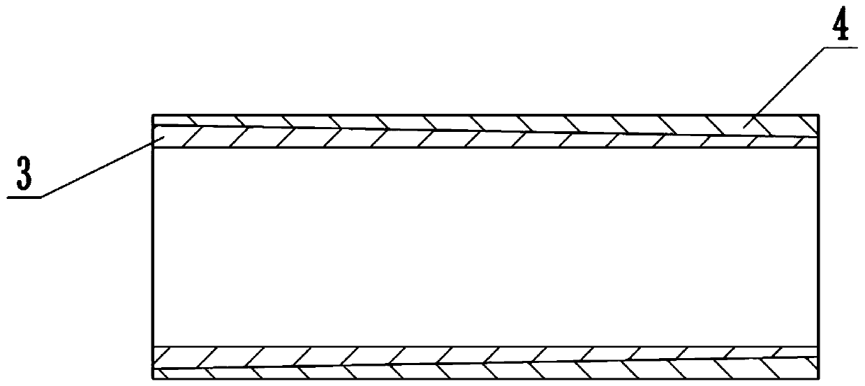 Mandrel special for processing slender and thin-walled parts