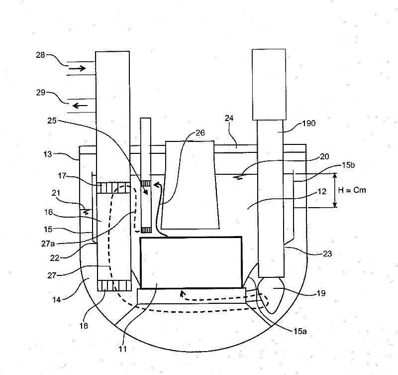 Integrated sfr nuclear reactor with enhanced convective operation