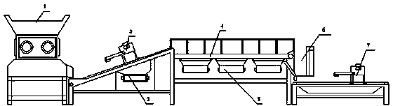 Detective sorting apparatus used on conveying line