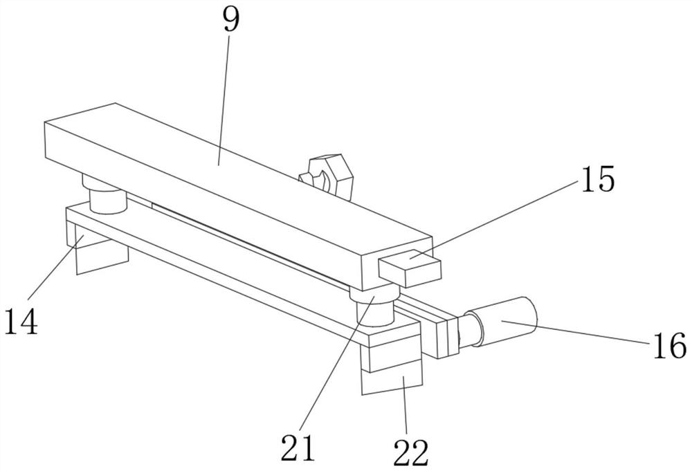 Veneer pasting device for furniture production