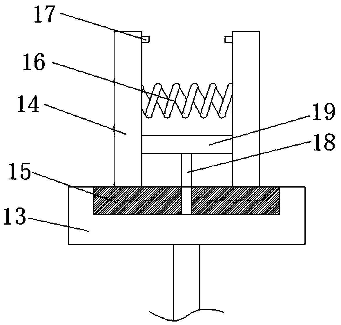 An organic conductive film covering device for an fpc circuit board