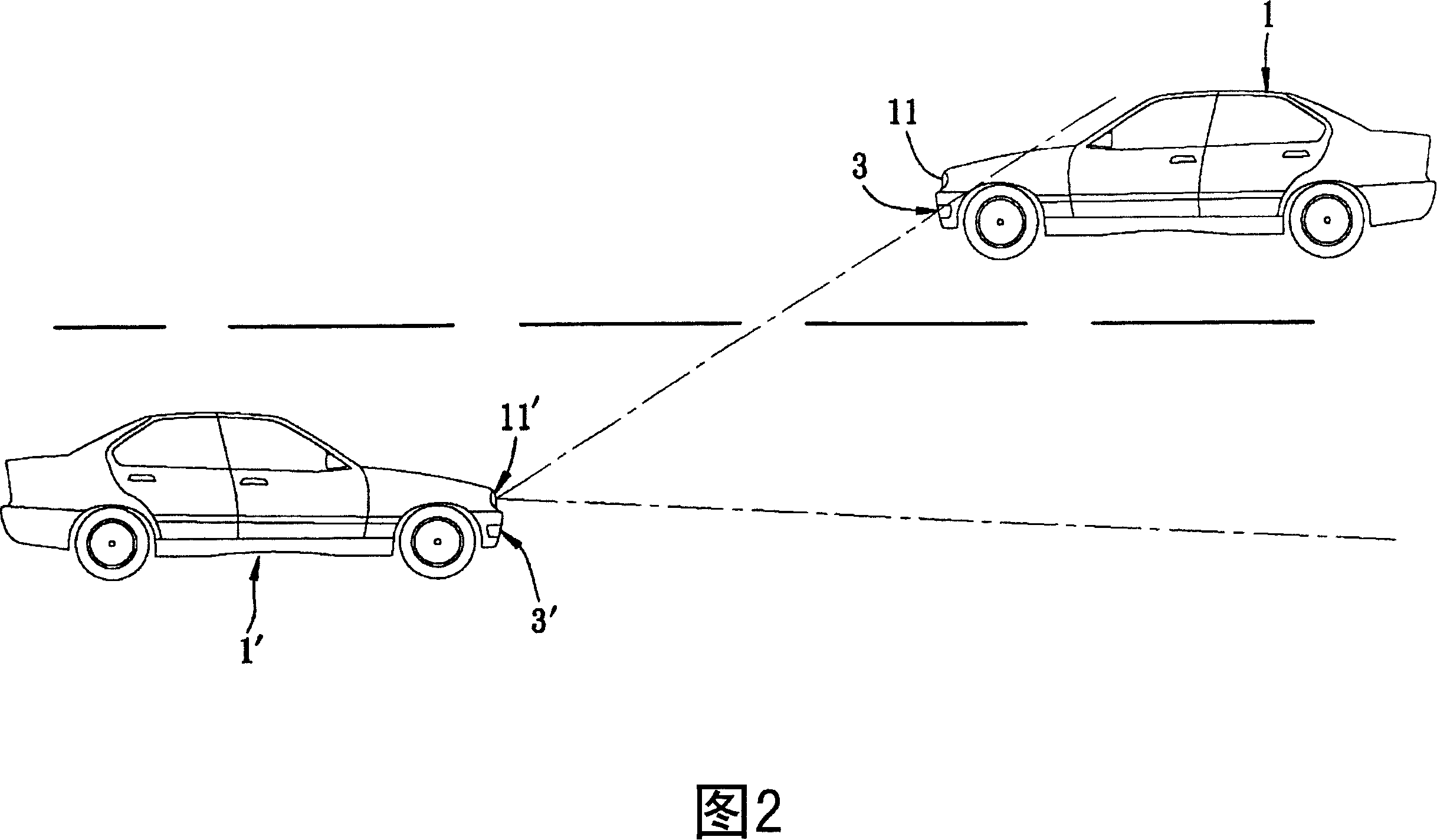 Method and system for light-operation of vehicle