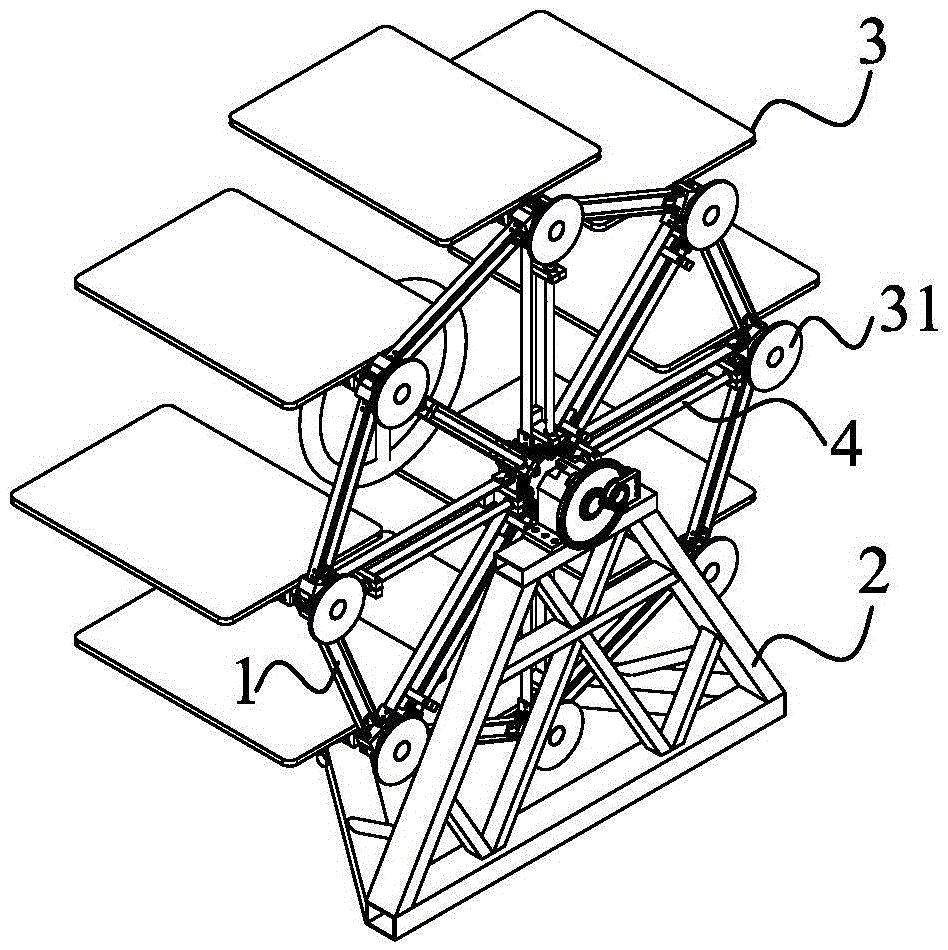 Rotary display rack