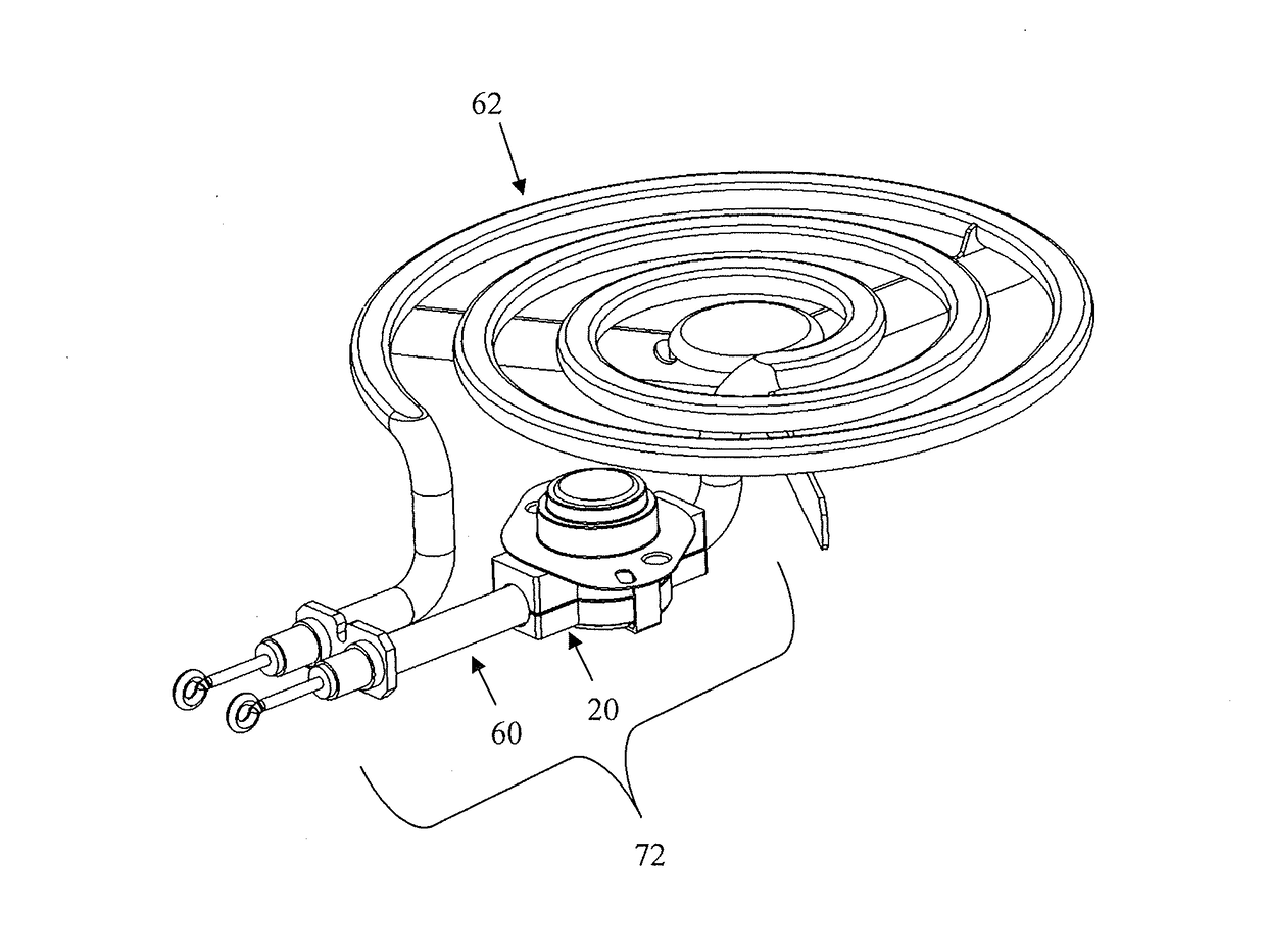 Method and Apparatus for Controlling Operation of Range Top Coils for Cooking