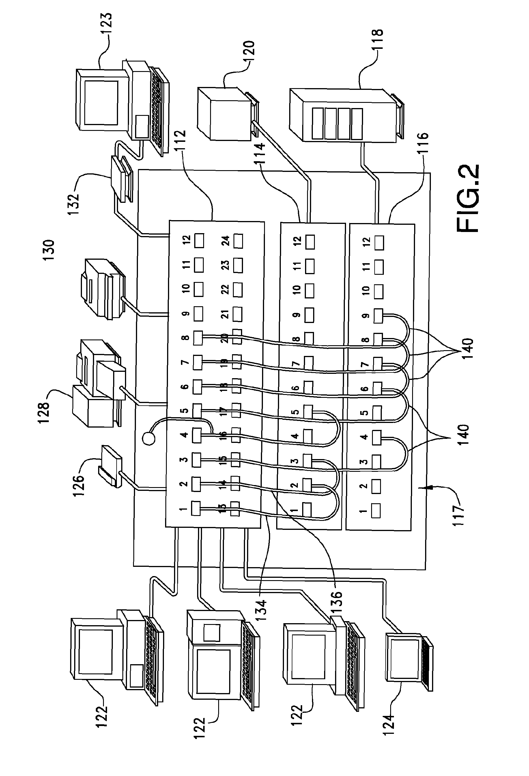 Termination Cap For Use In Wired Network Management System