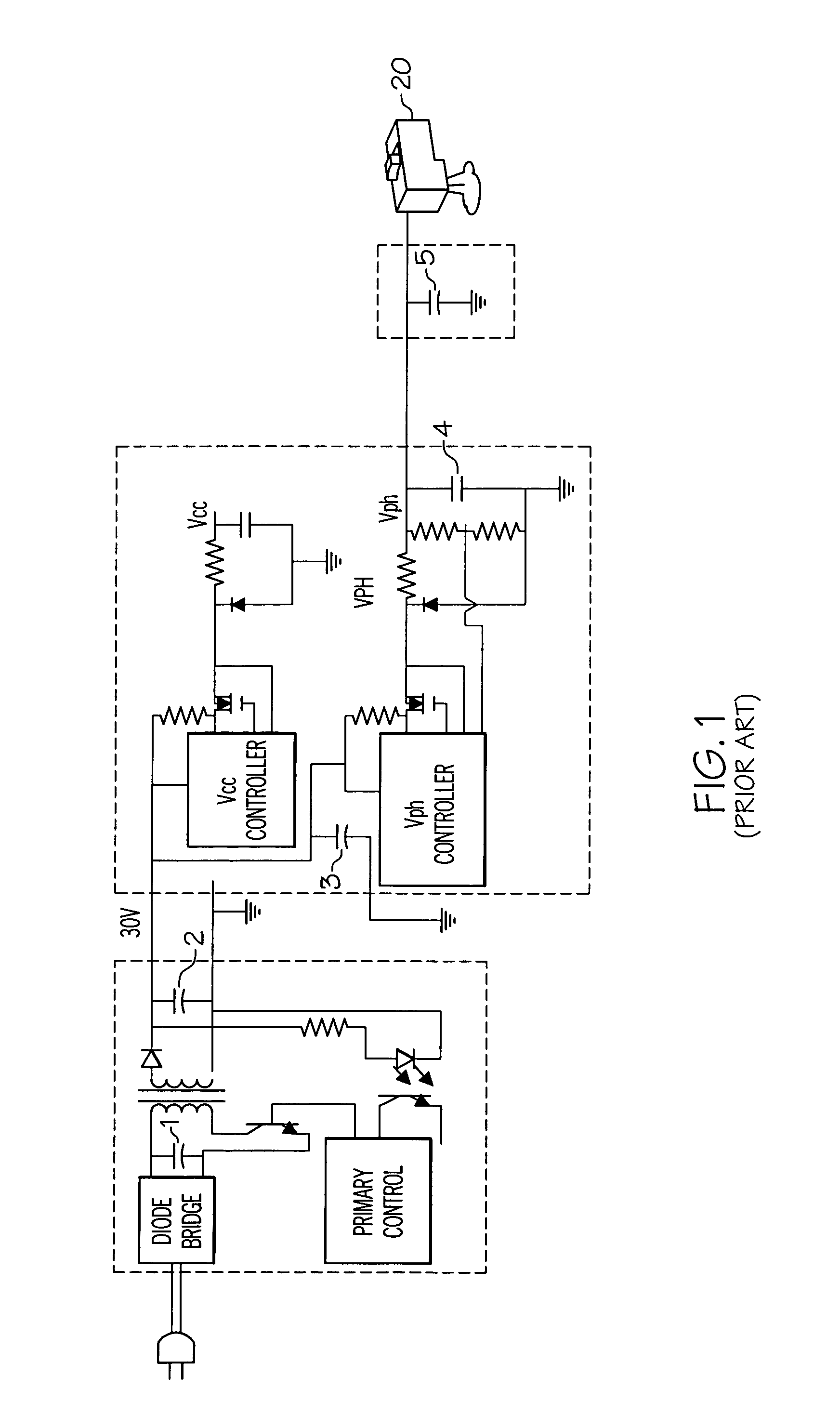 Print head energy storage