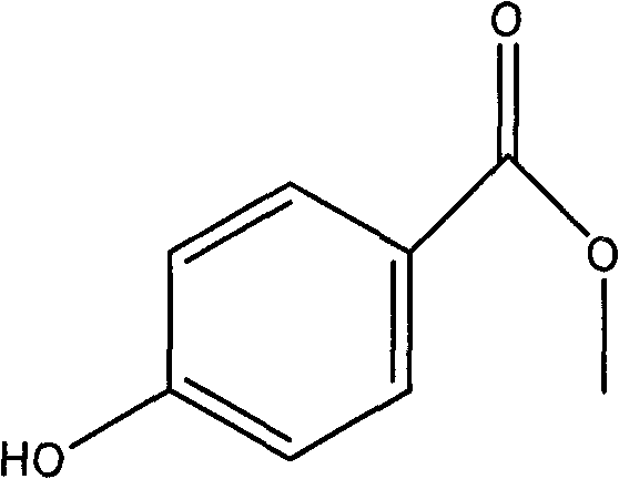 Synthesis process of methylparaben