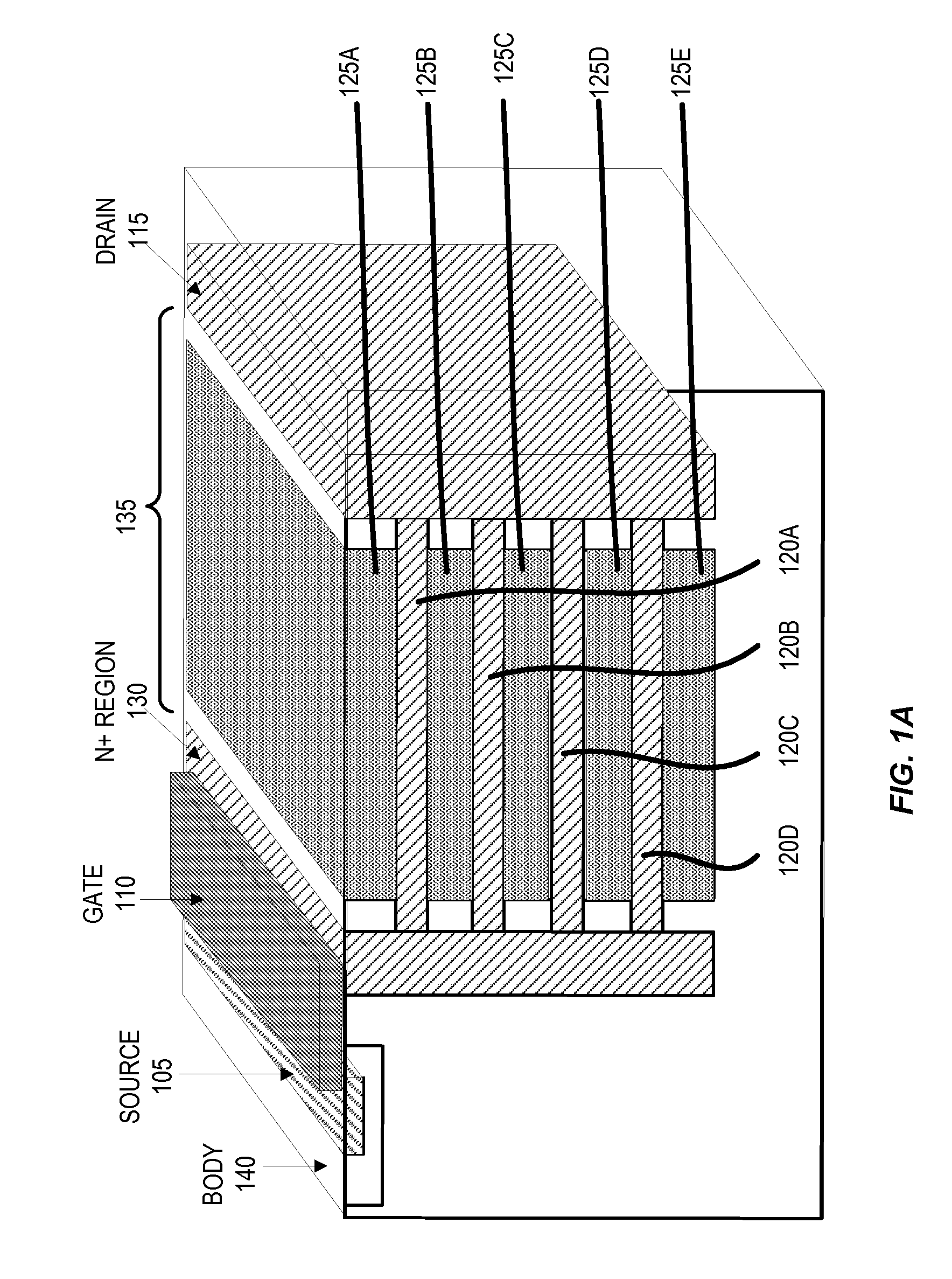 Multi-level Lateral Floating Coupled Capacitor Transistor Structures