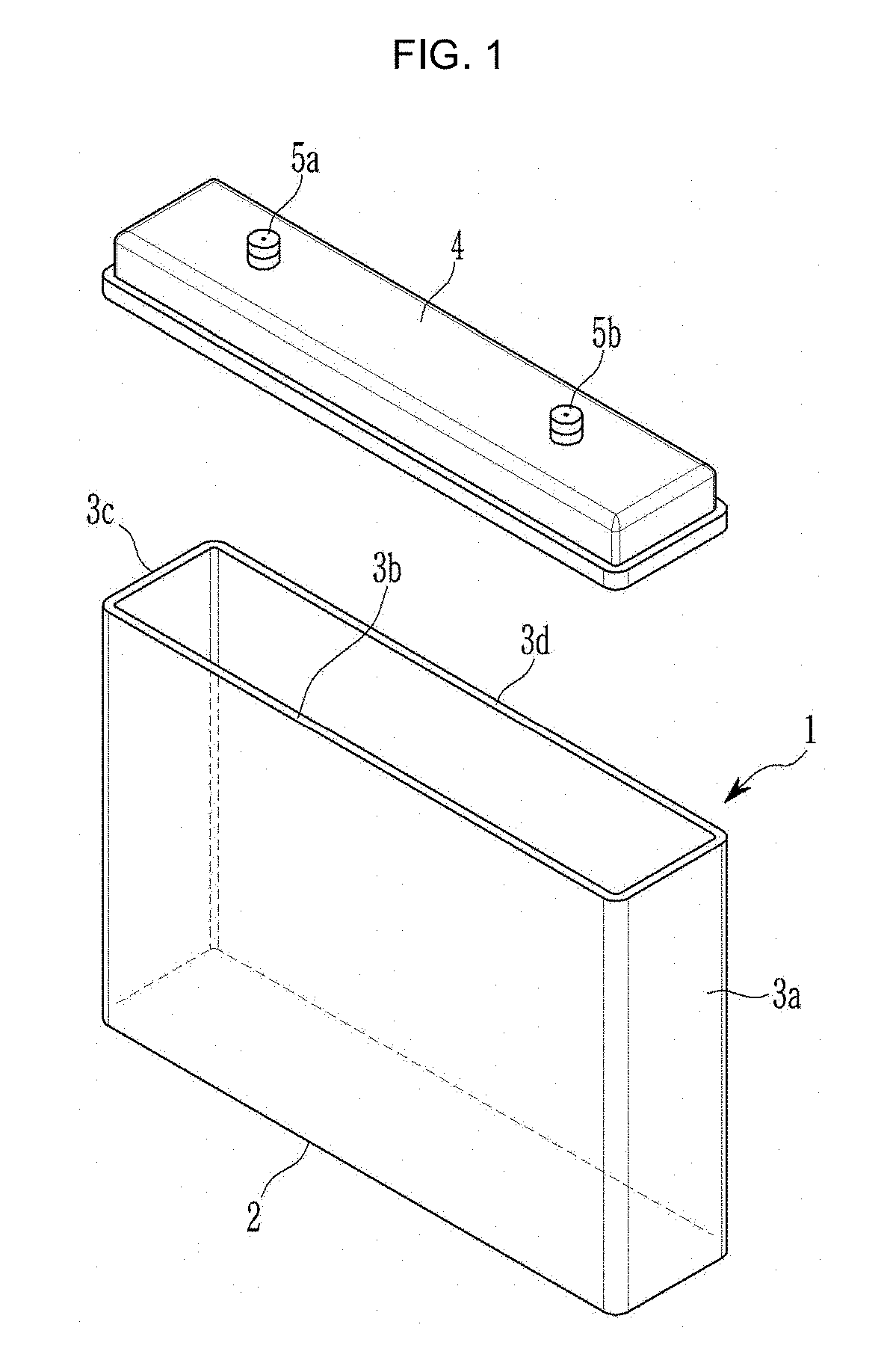 Battery case, battery, and method for fabricating a battery