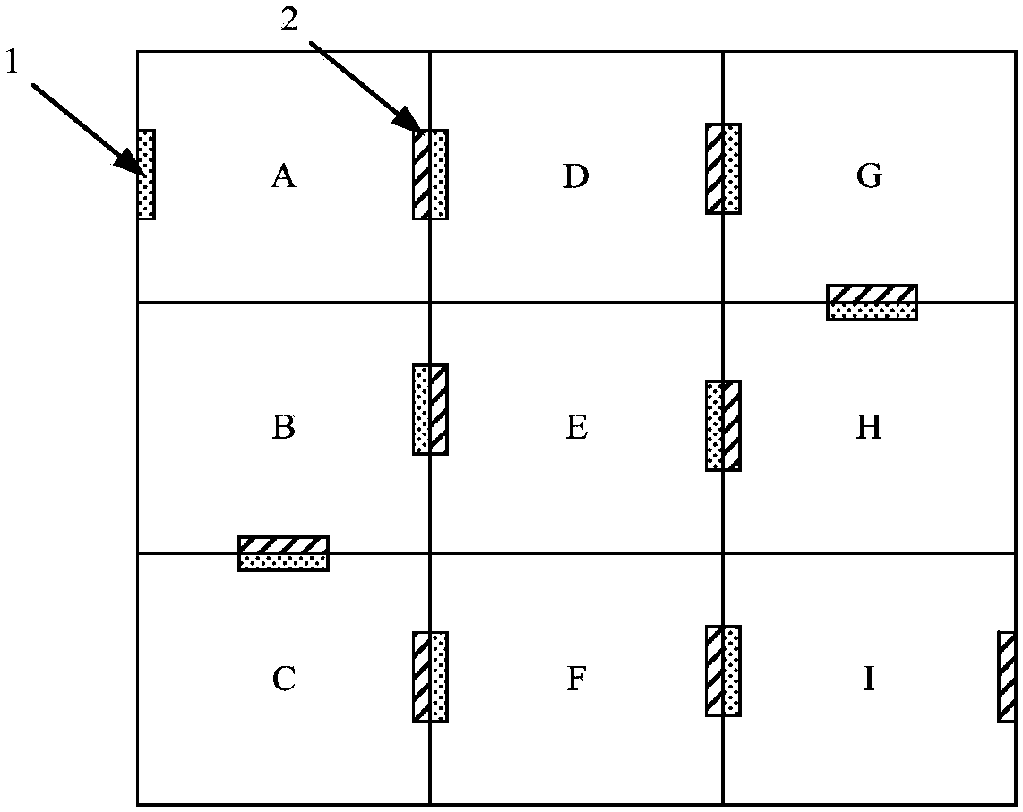Electric leakage detecting method of spliced floor heating mats and electronic device