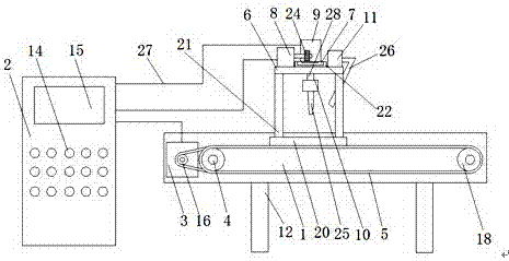 Carving device applied to furniture parts