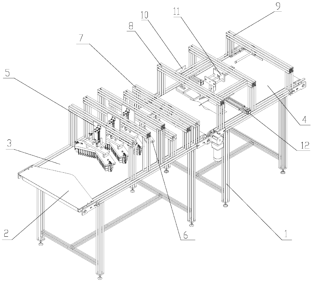 Automatic pairing and folding machine for socks