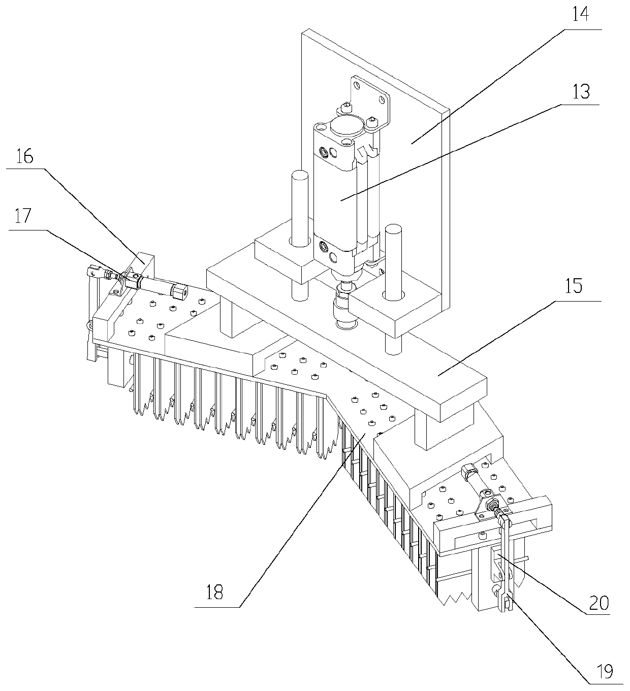 Automatic pairing and folding machine for socks