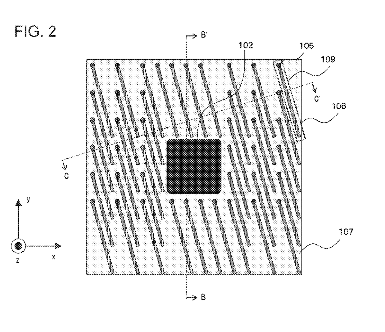 Electronic device, structure, and heat sink