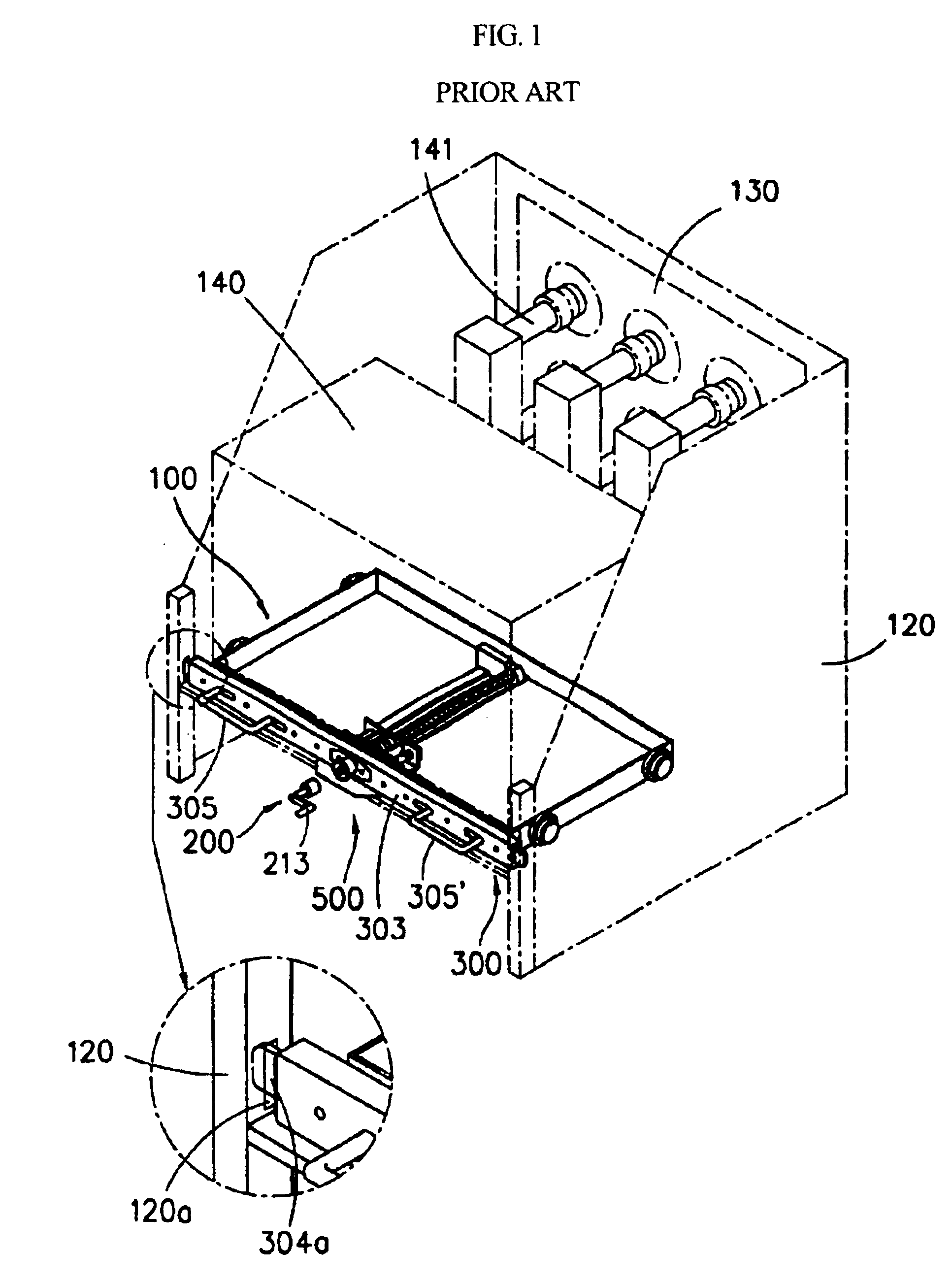 Main switch conveying apparatus for vacuum circuit breaker