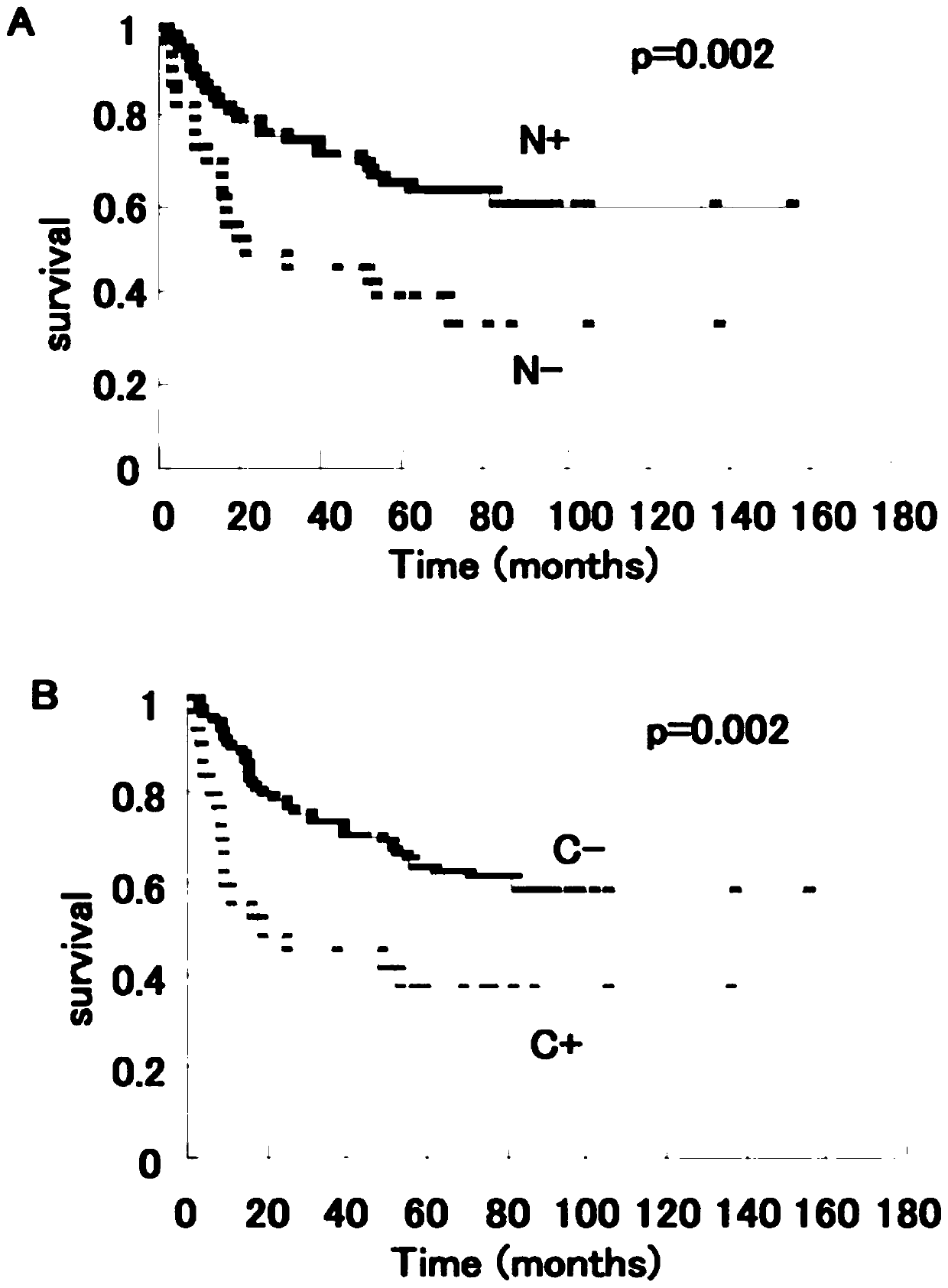 Purpose of survivin in preparation of colorectal cancer prognosis kit