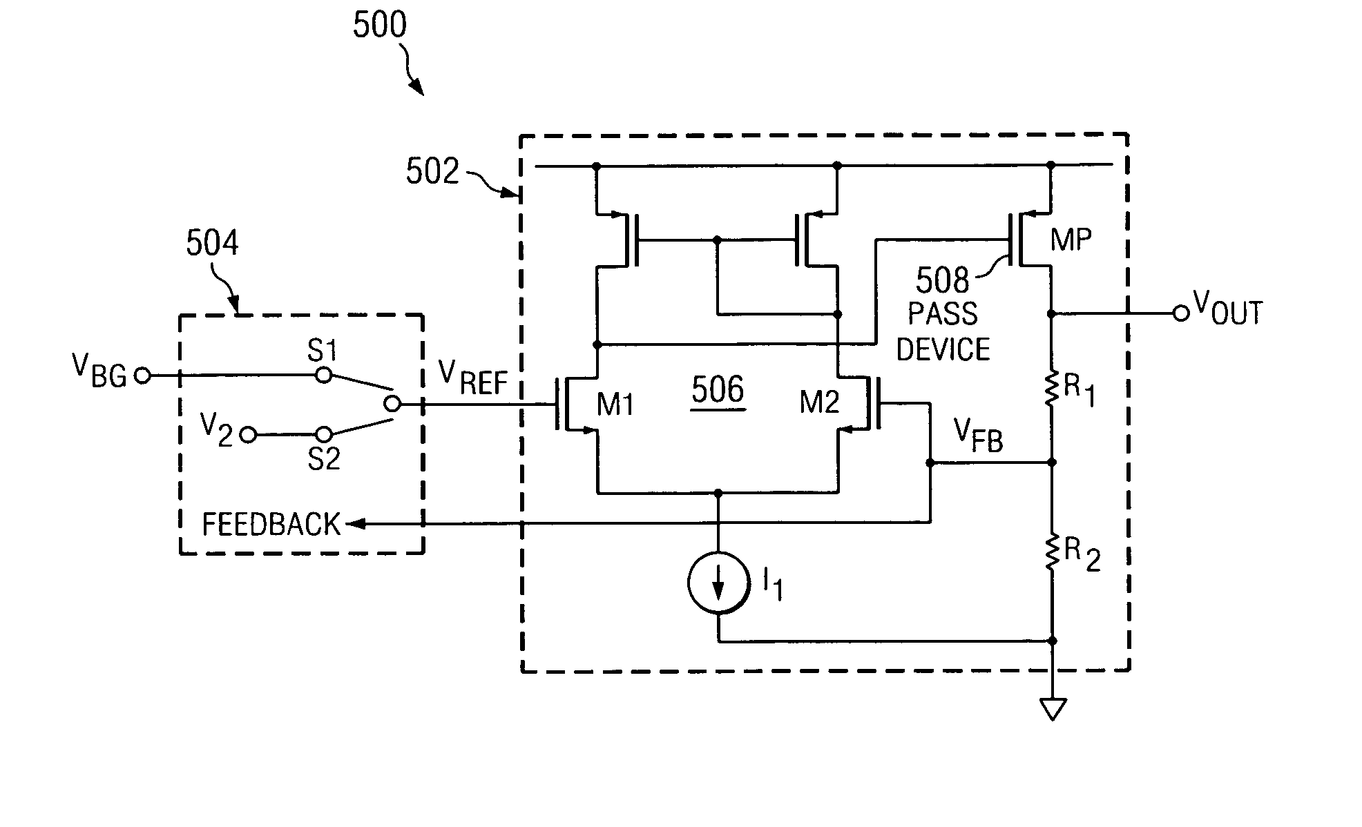 Soft-start circuit and method for power-up of an amplifier circuit