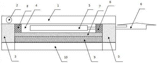 Elastic silica gel strip for scar treatment and preparation method thereof