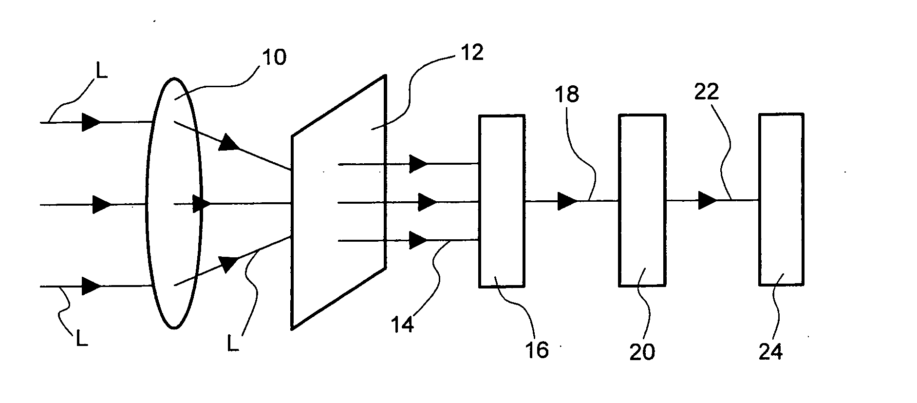 Optical lens assembly for a handheld electronic device