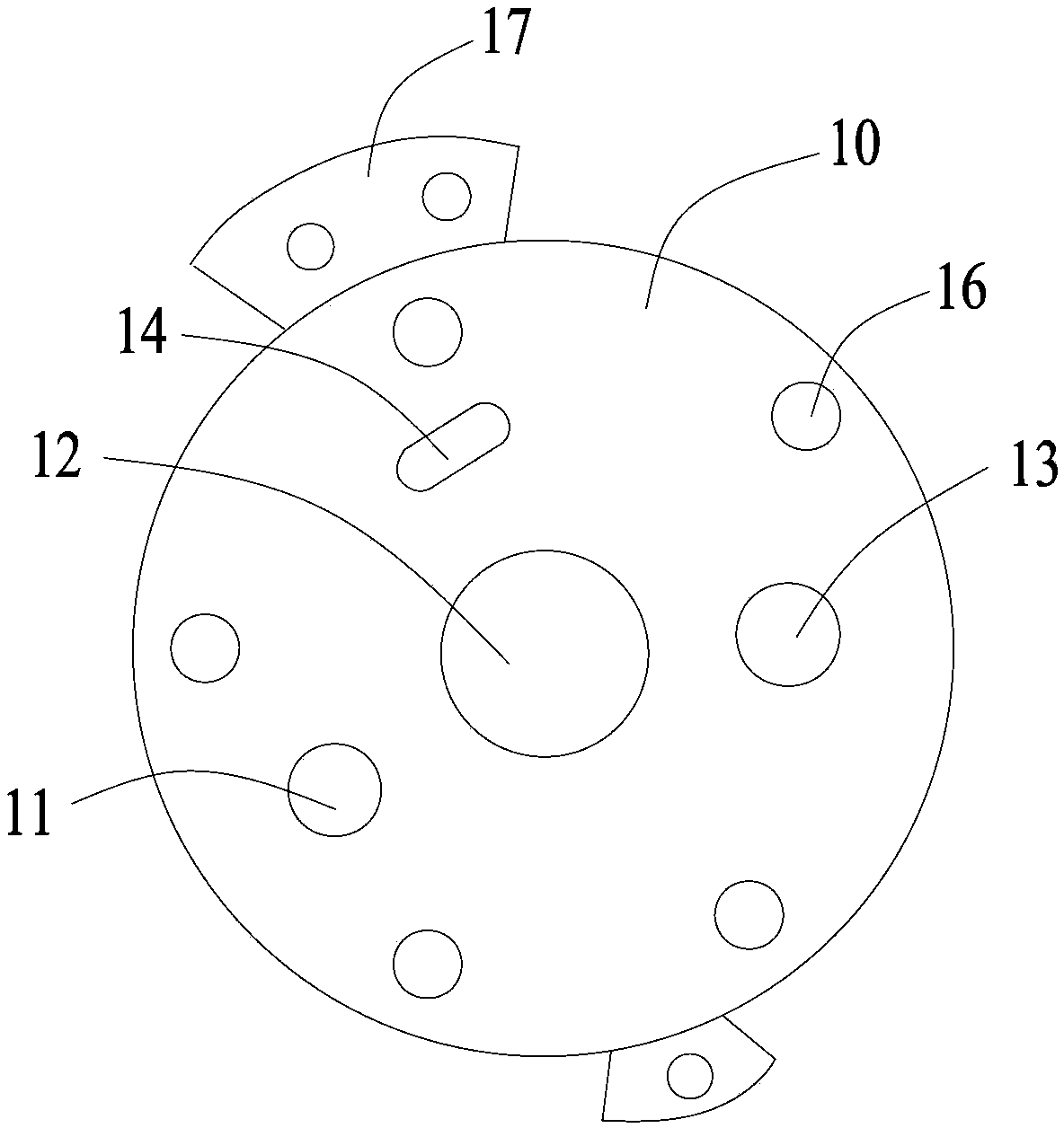 Silencing component of compressor and compressor with the same