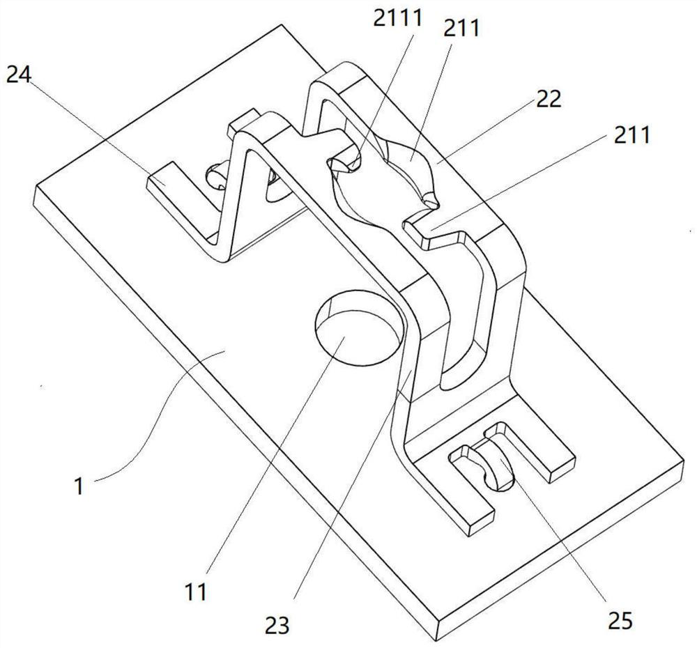 PCB (printed circuit board)-passing type connector capable of observing and checking back annular space