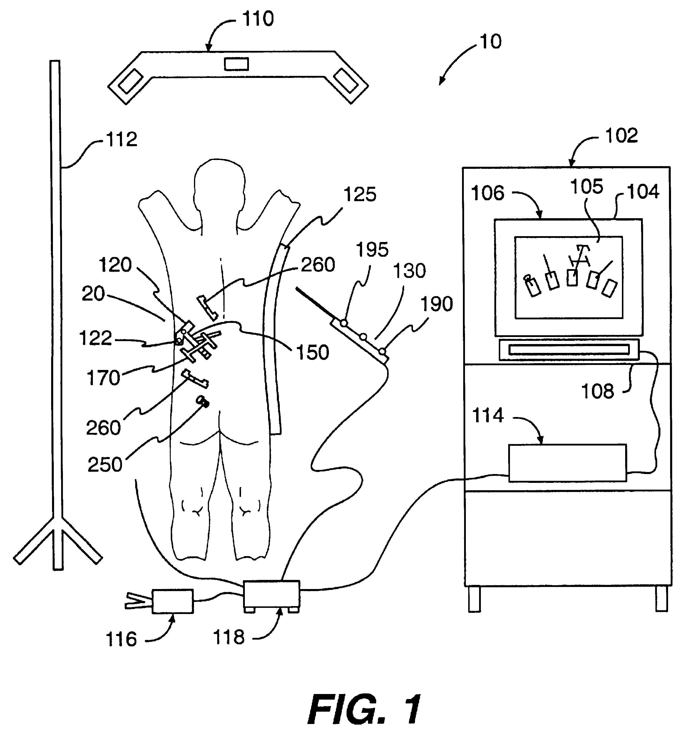 Percutaneous registration apparatus and method for use in computer-assisted surgical navigation