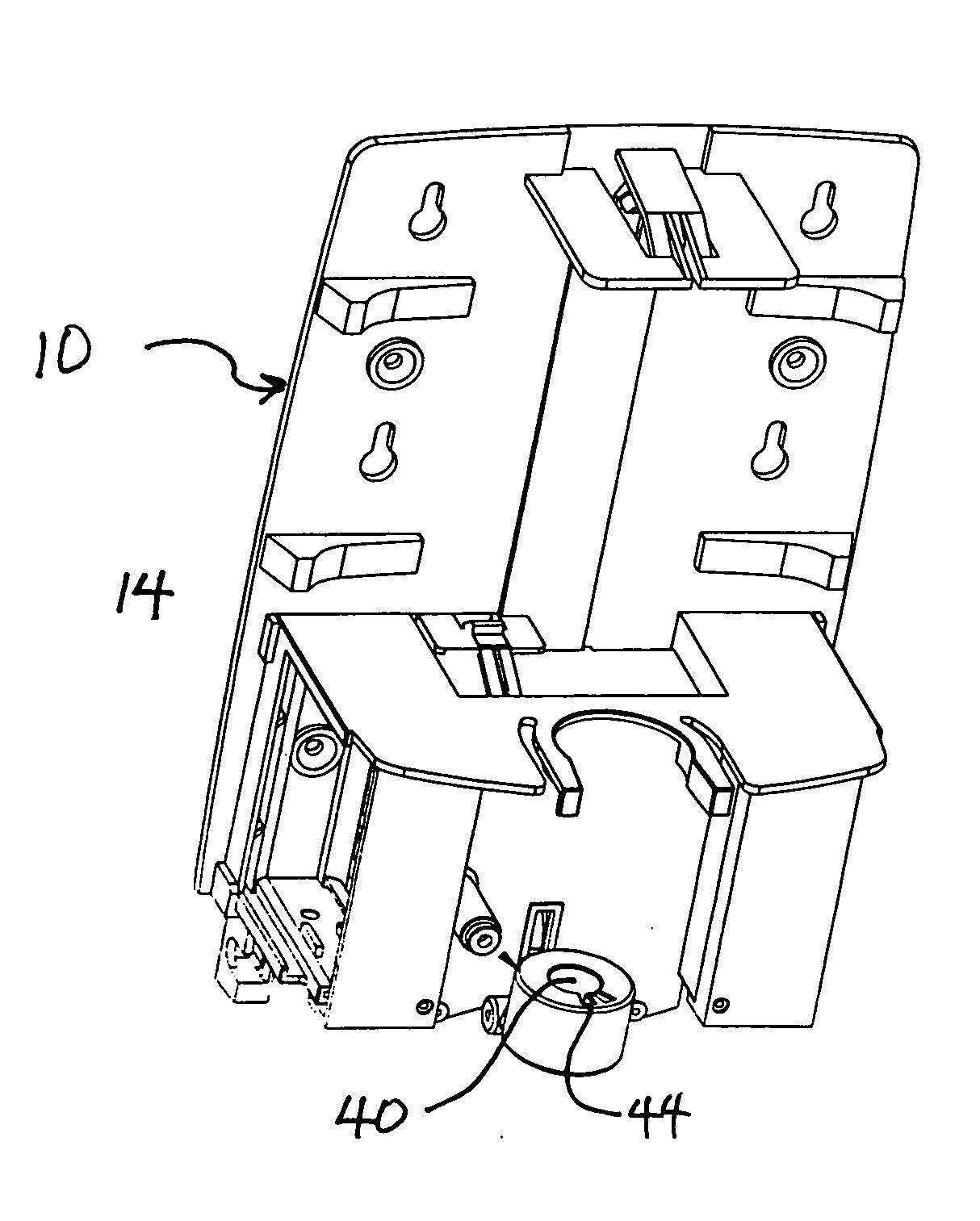 Keyed dispensing cartridge system