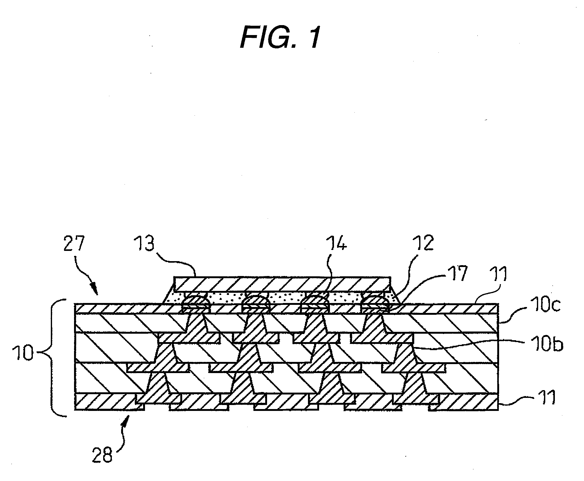 Wiring board, semiconductor apparatus and method of manufacturing them