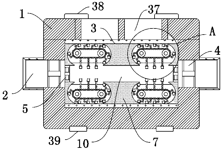 Convenient-to-operate wire lifting device for power line repair tower