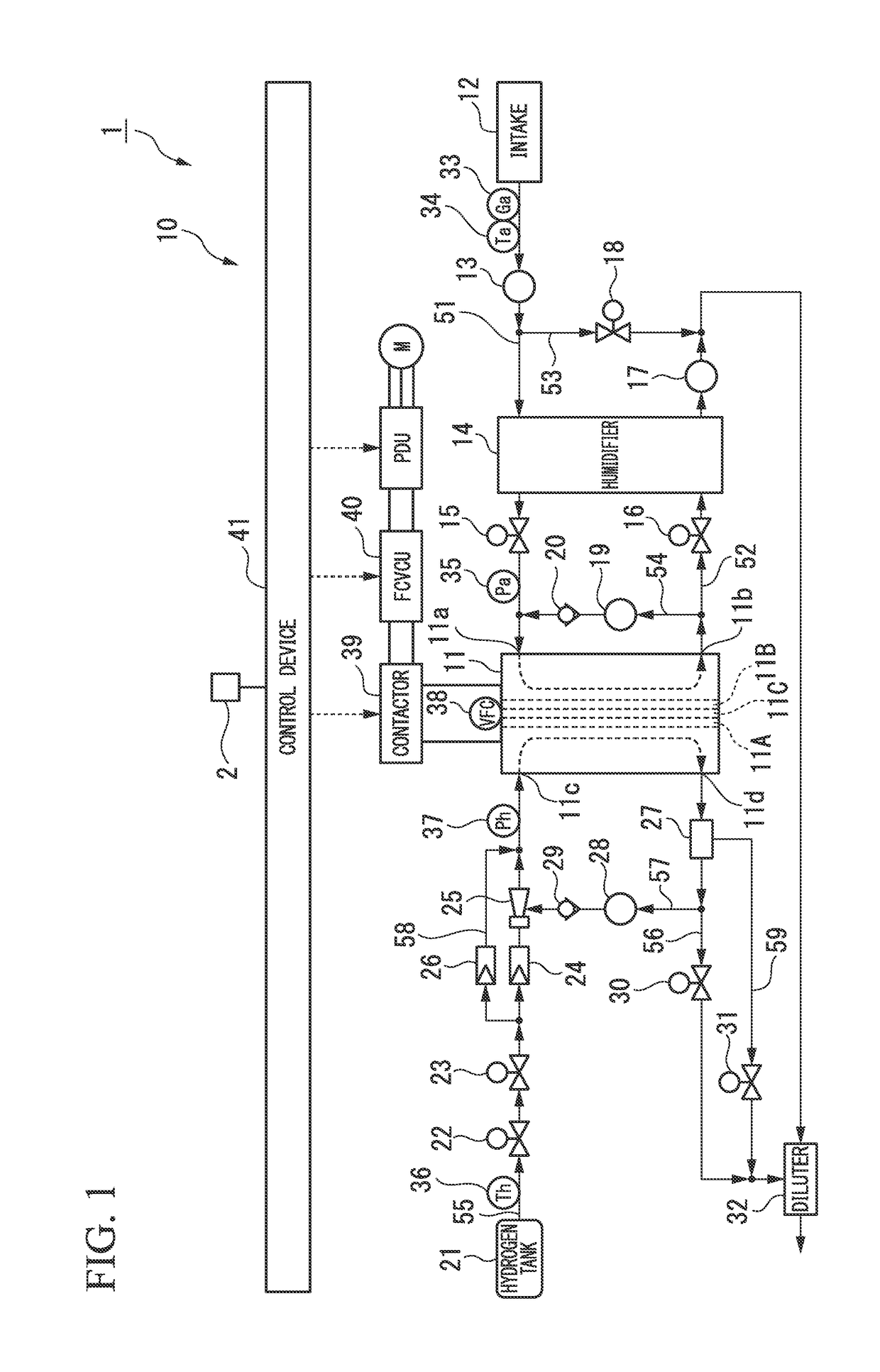 Method of starting fuel cell system