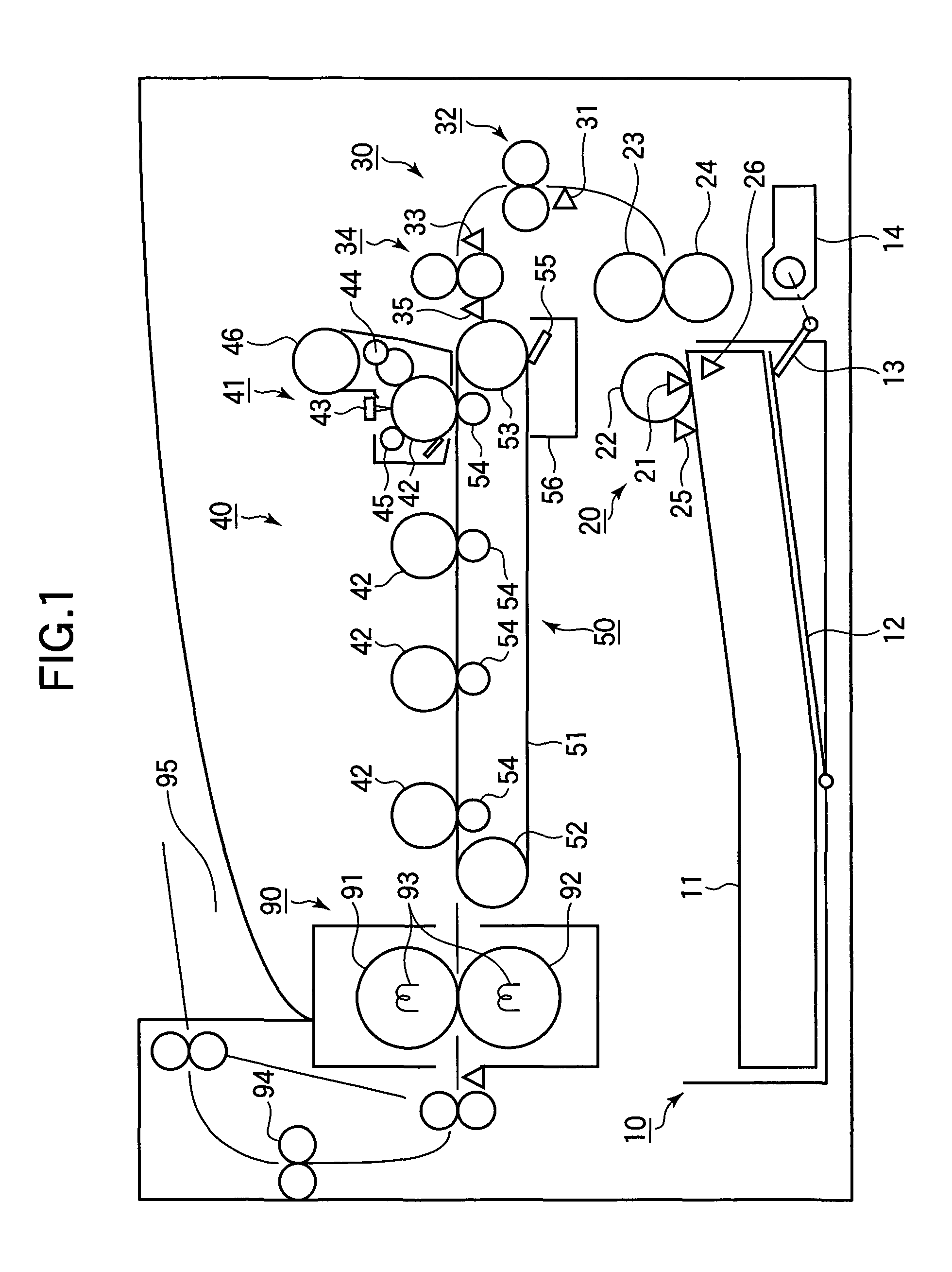 Belt drive device and image forming apparatus