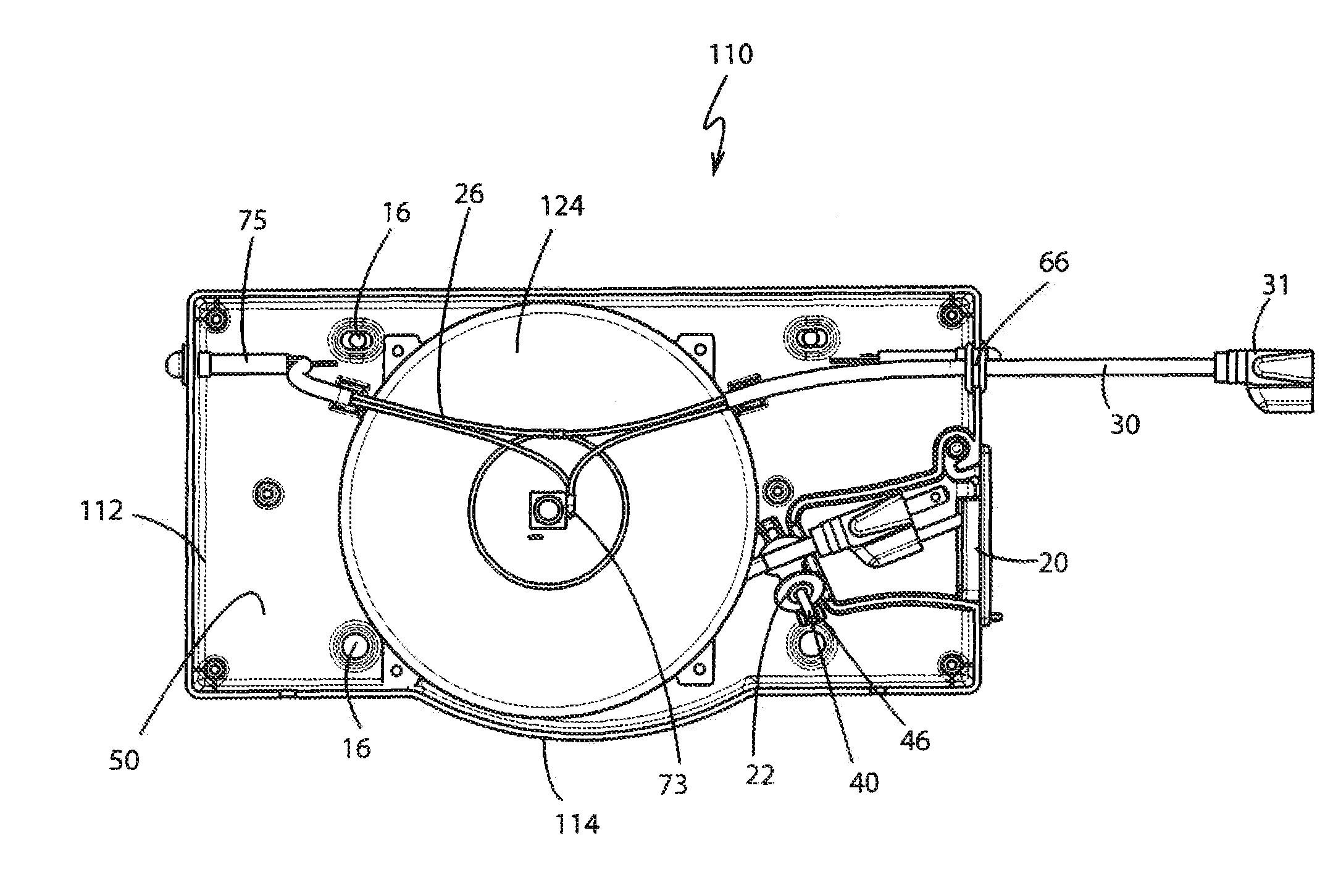 Vehicle block heater cord winder