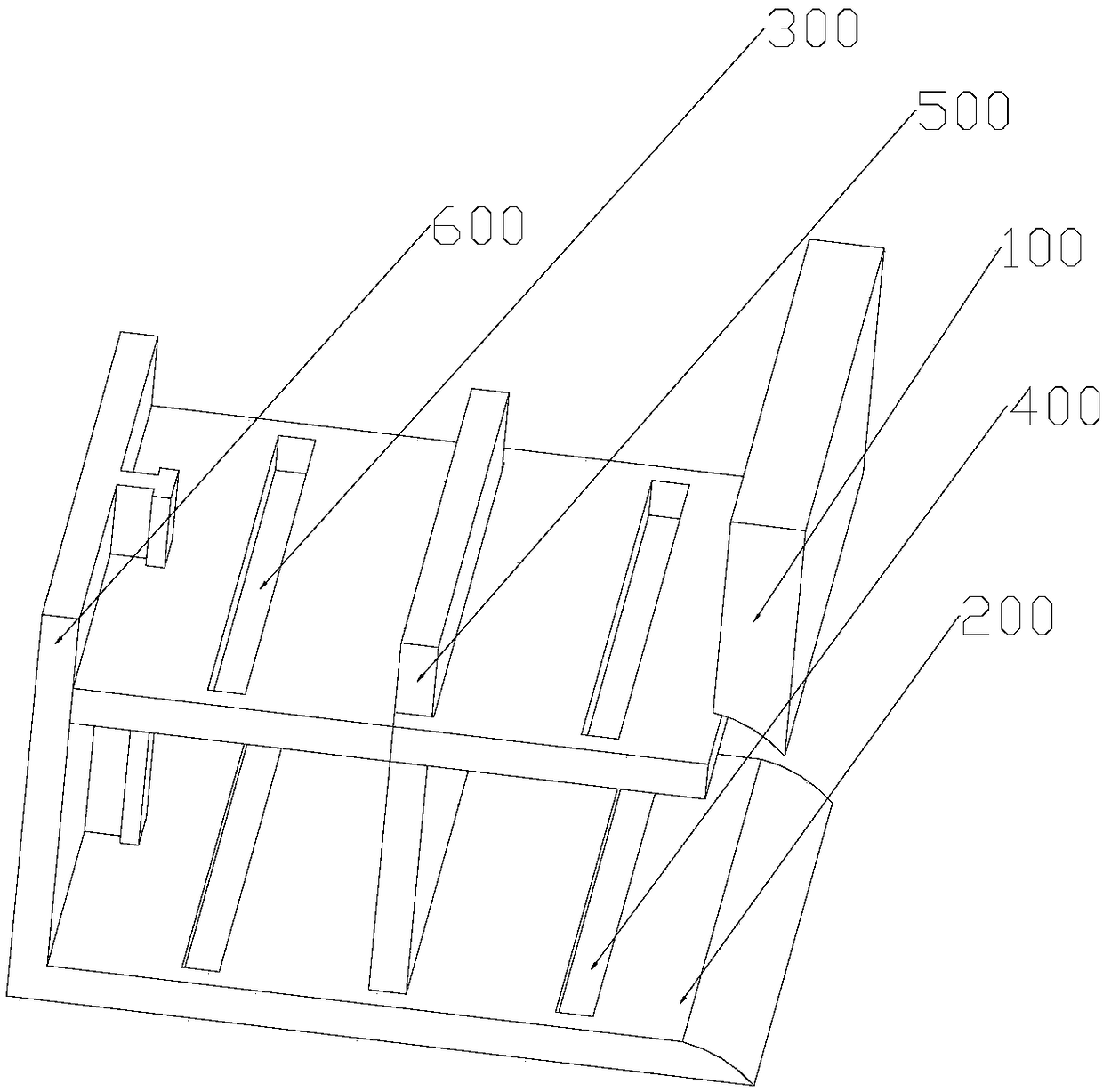 Paper edge treatment device and cutting-hand prevention treatment method