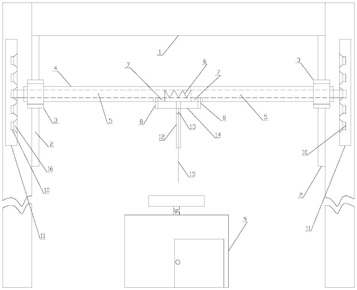 Pull-up device for student exercise