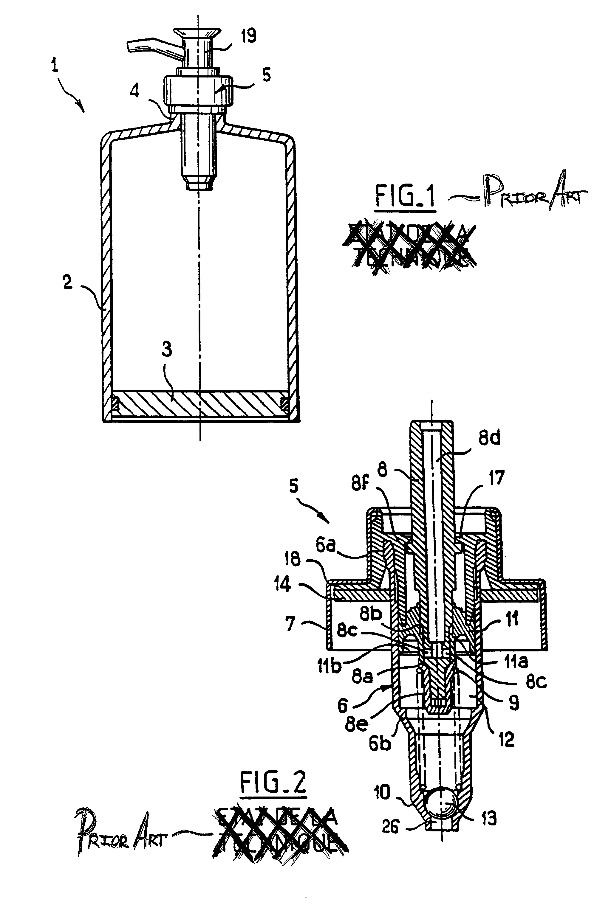 Packaging and dispensing device including a vacuum-filled container, and a method of manufacture