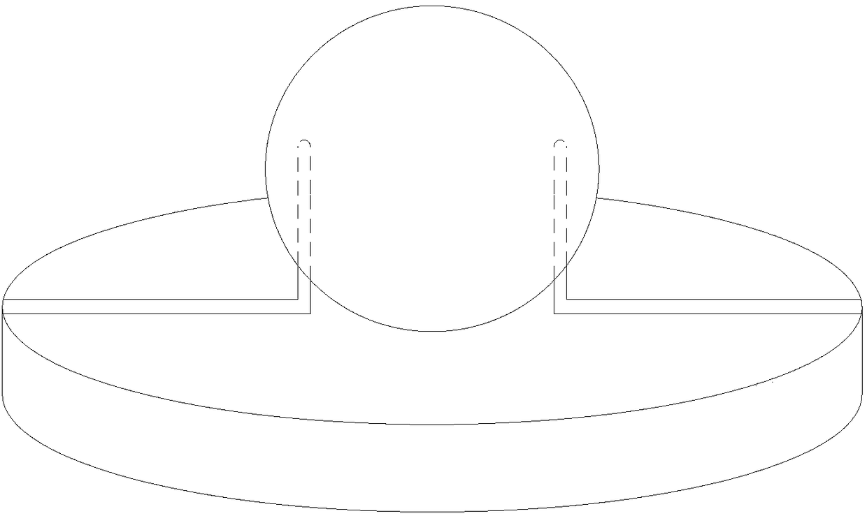 Stirring device and stirring method of microreactor based on liquid marble