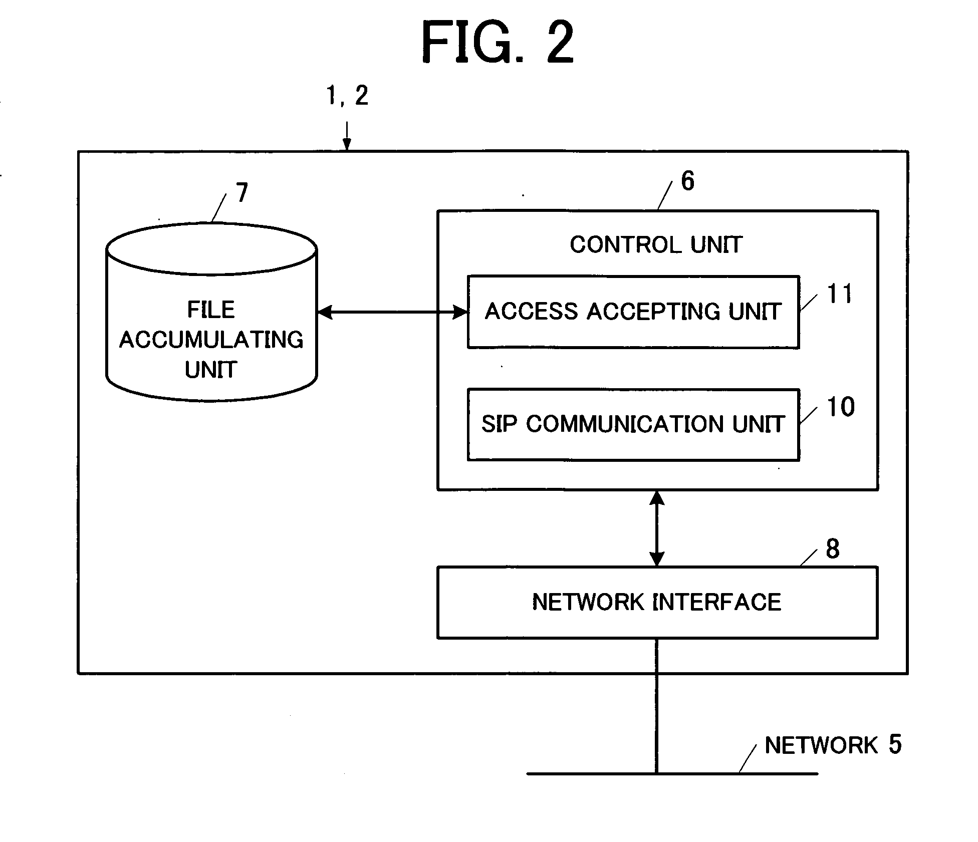 File server device, communication management server device, and network system including the file server device and the communication management server device