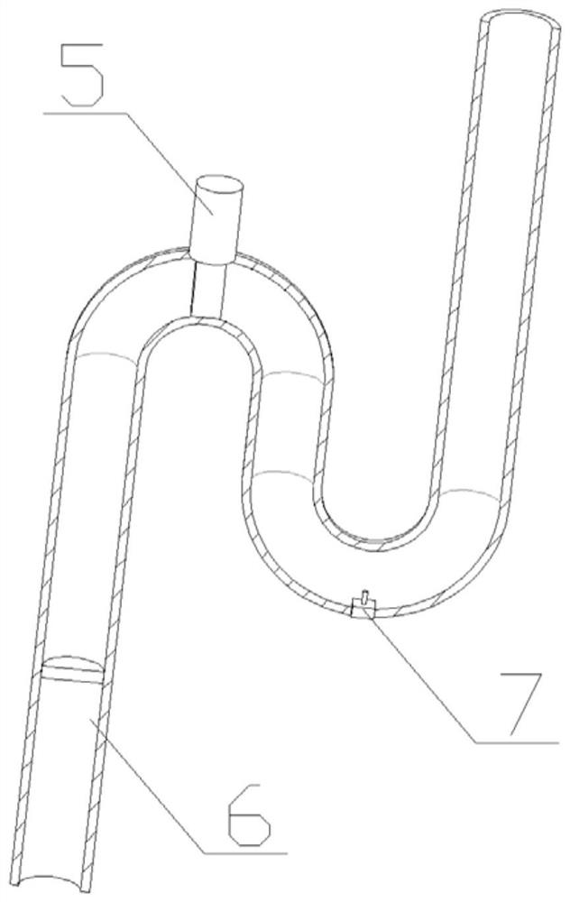 A tramway track drainage method and system