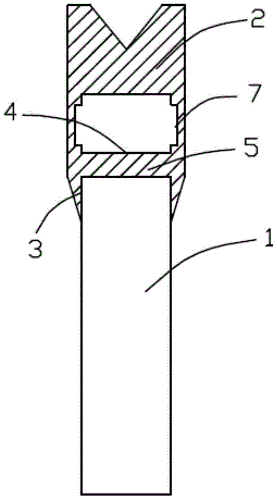 A wire pulley for polysilicon cutting wire and its preparation process
