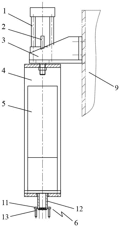 Automatic shrapnel bullet lug wing rotary stirring device and method ...