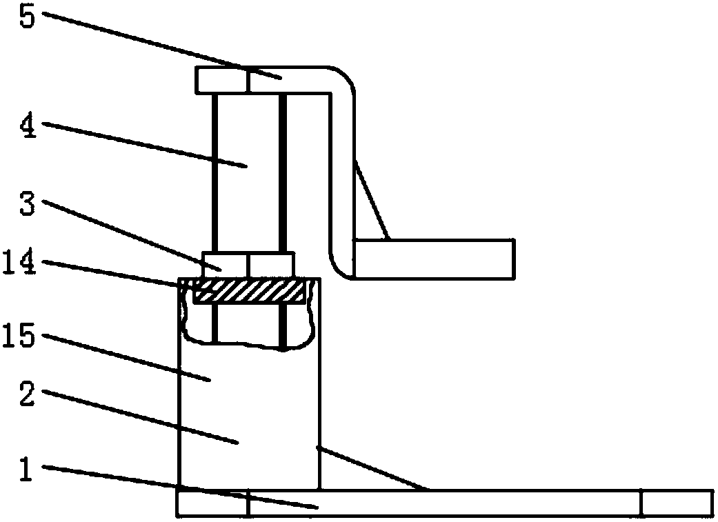 Horizontal adjusting device for packaging machine