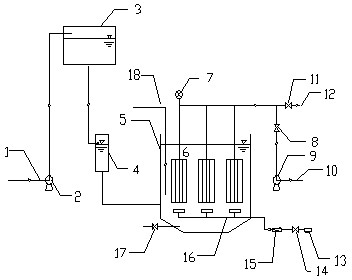 Oxidation-adsorption integral arsenic removal device and method for drinking water