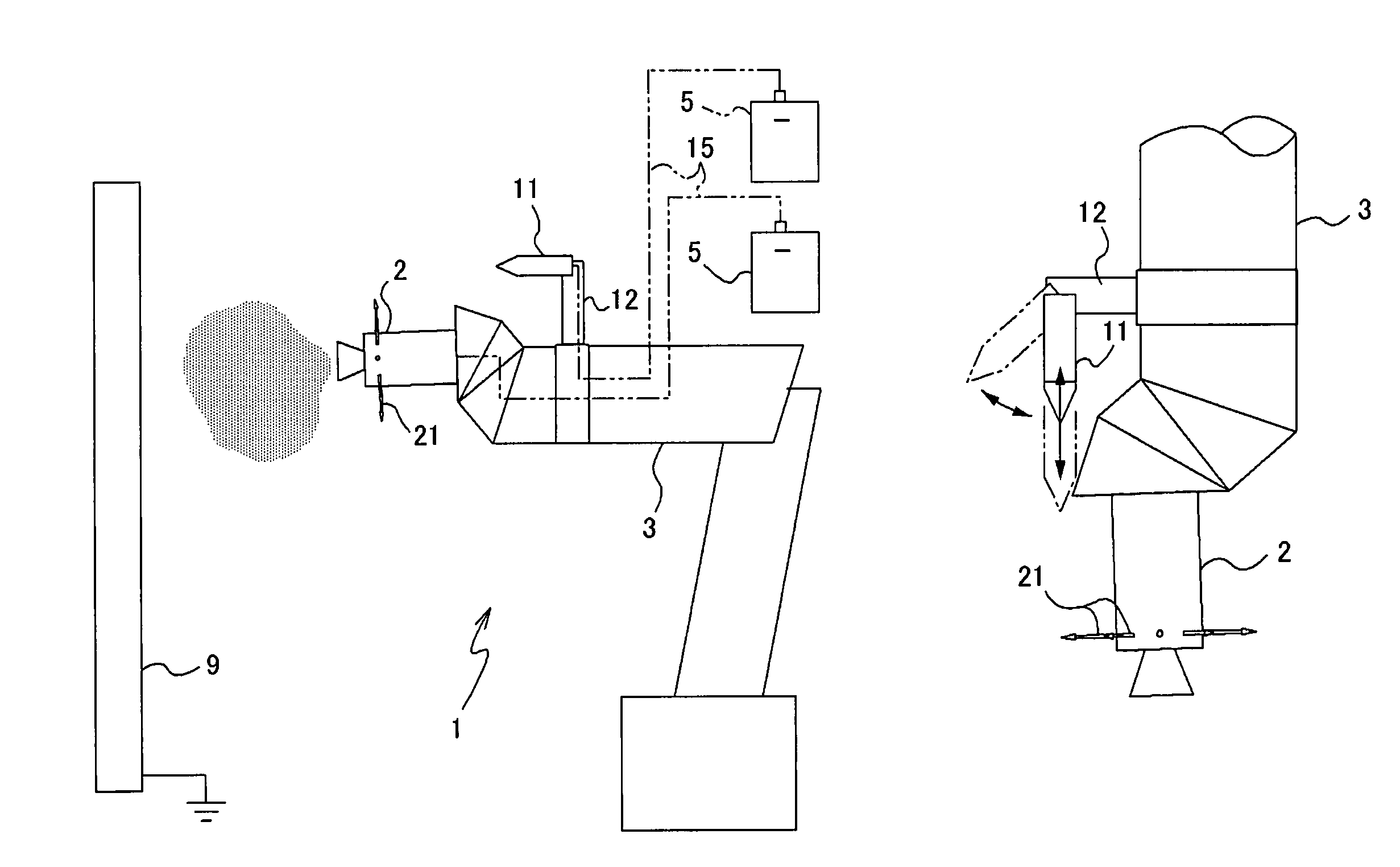 Electrostatic coating system