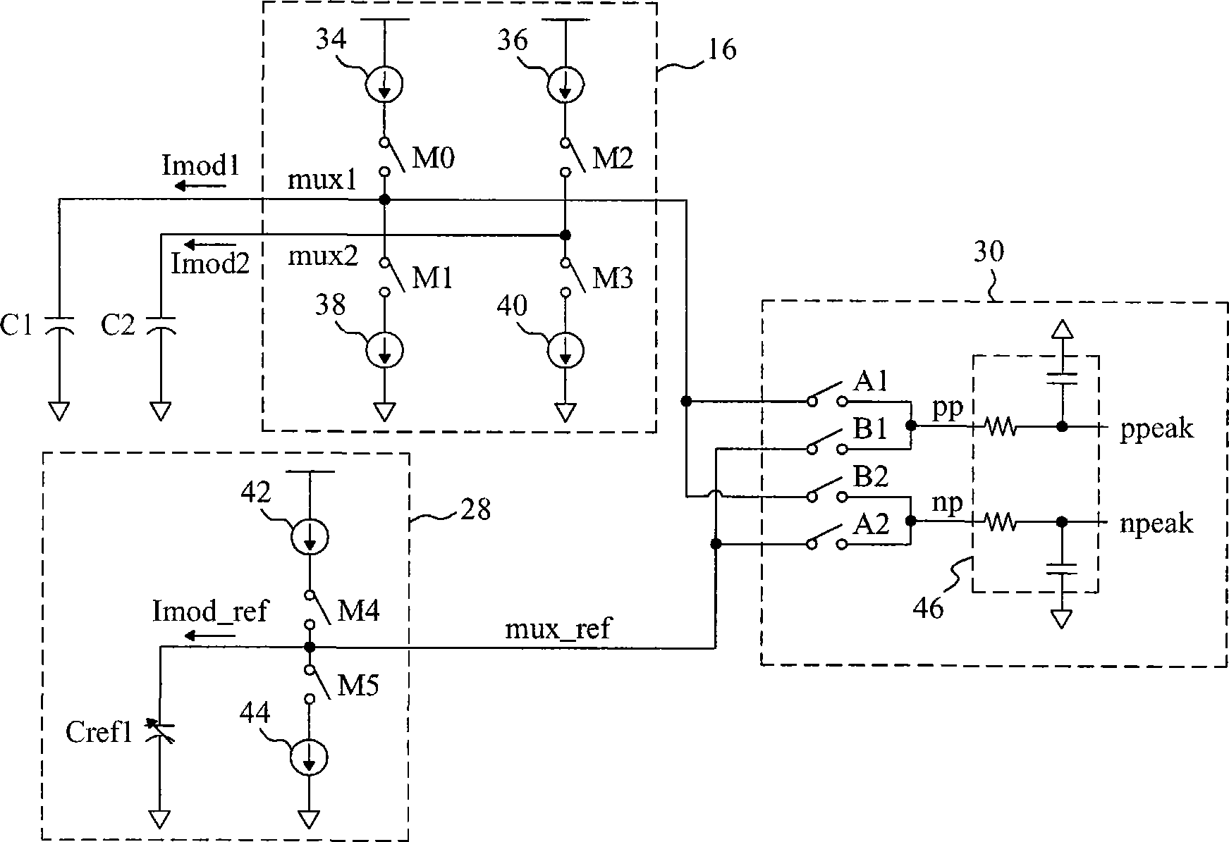 Control circuit and control method of capacitive touch pad as well as application thereof