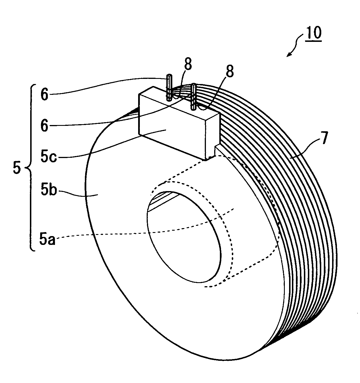 Bobbin, coil-wound bobbin, and method of producing coil-wound bobbin